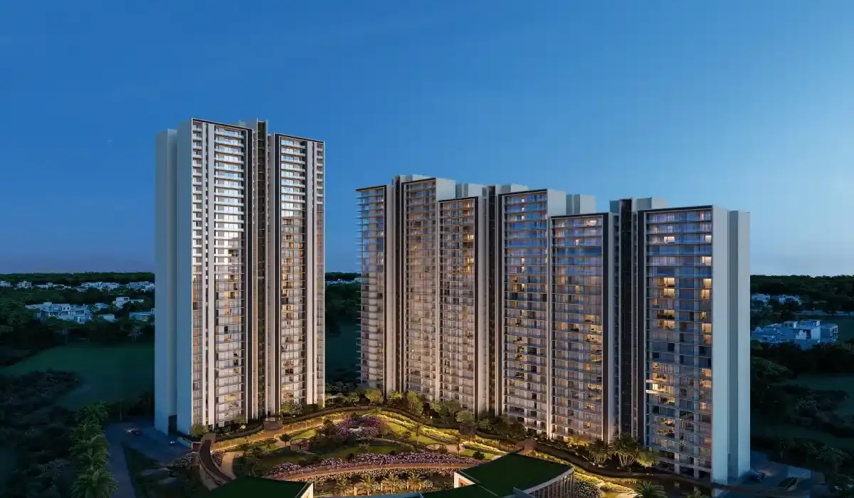 Luxury apartment exterior view Sobha Rivana Noida Extension